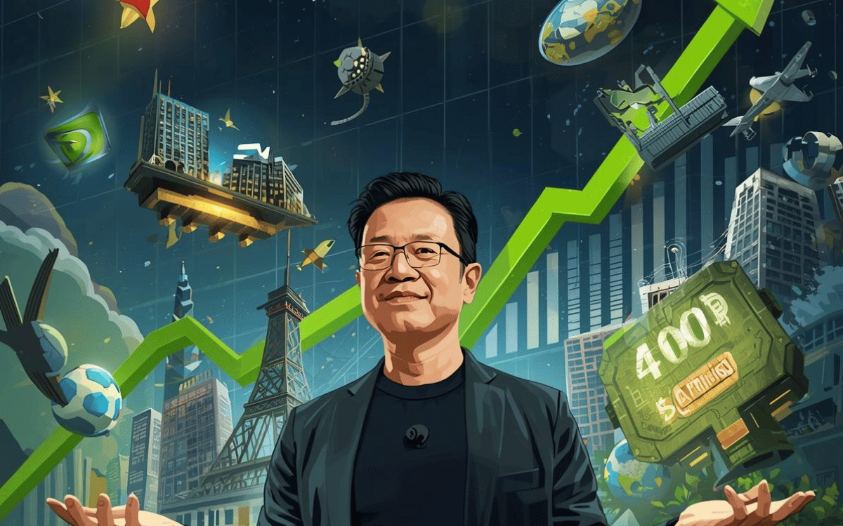 Inside Nvidia’s $400 Billion Surge — How Jensen Huang’s Deal Blitz Fueled the Rally