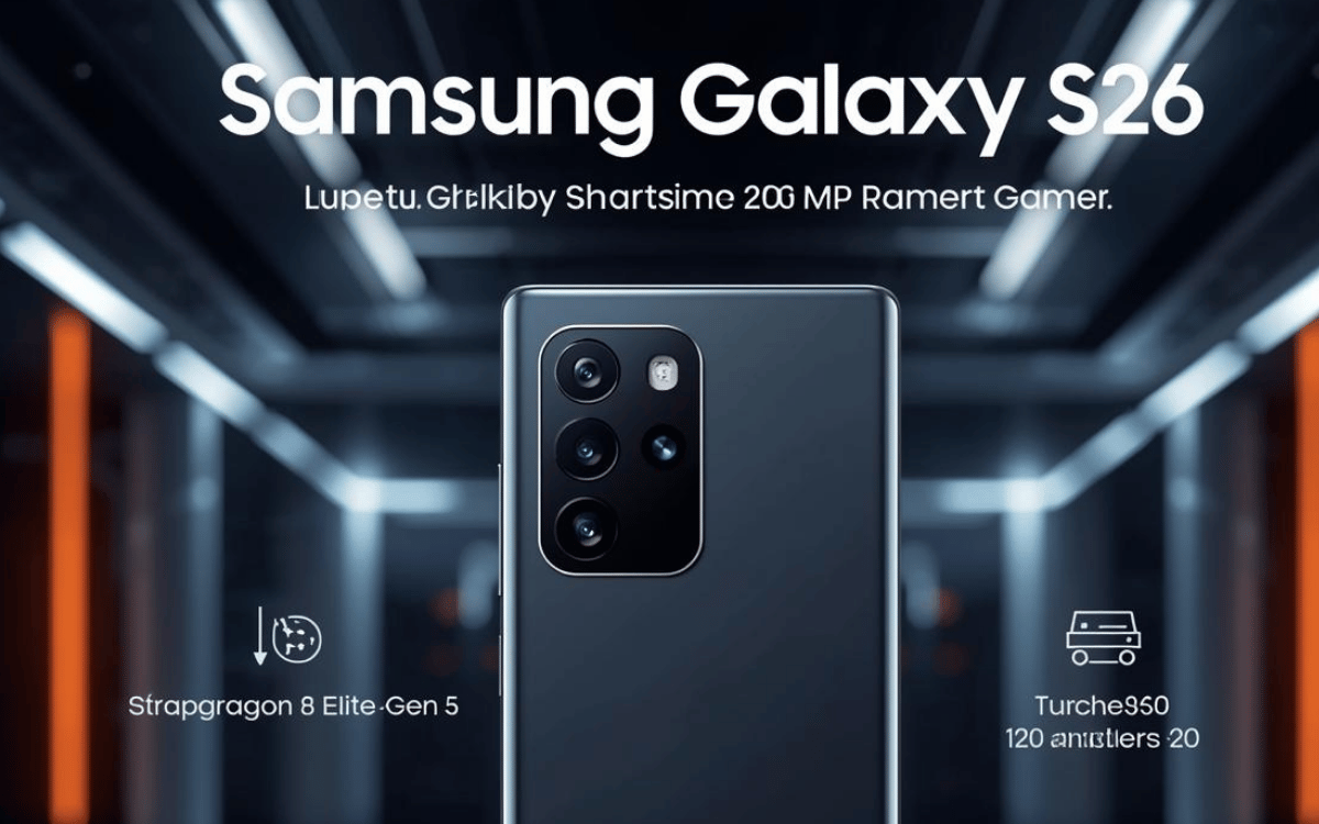 Samsung Galaxy S26 Series Leaked: 200 MP Camera, Snapdragon 8 Elite Gen 5 & Massive 5,400 mAh Battery