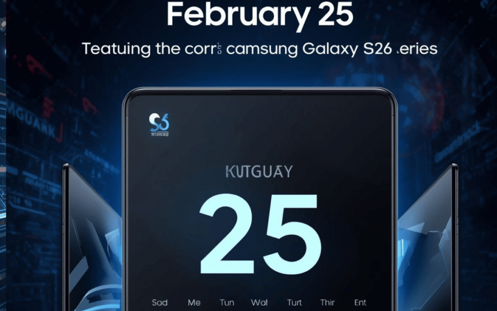 Mark Your Calendar: Samsung Galaxy S26 Series Set to Debut February 25 2026 — What to Expect