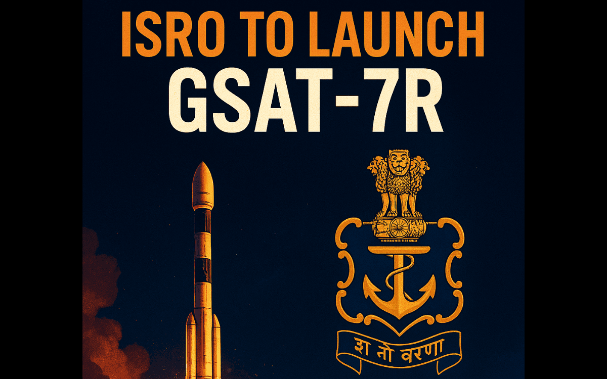 Isro- GSAT - 7R lunch