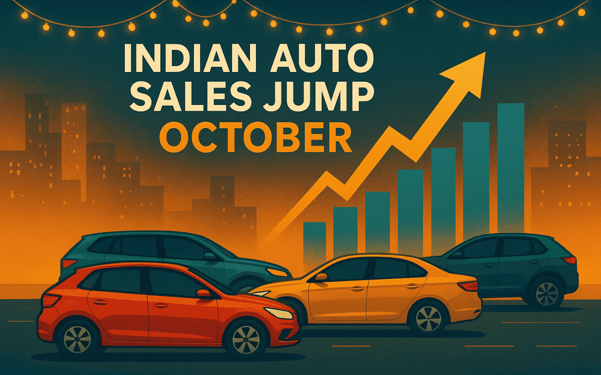 Indian auto sales October 2025