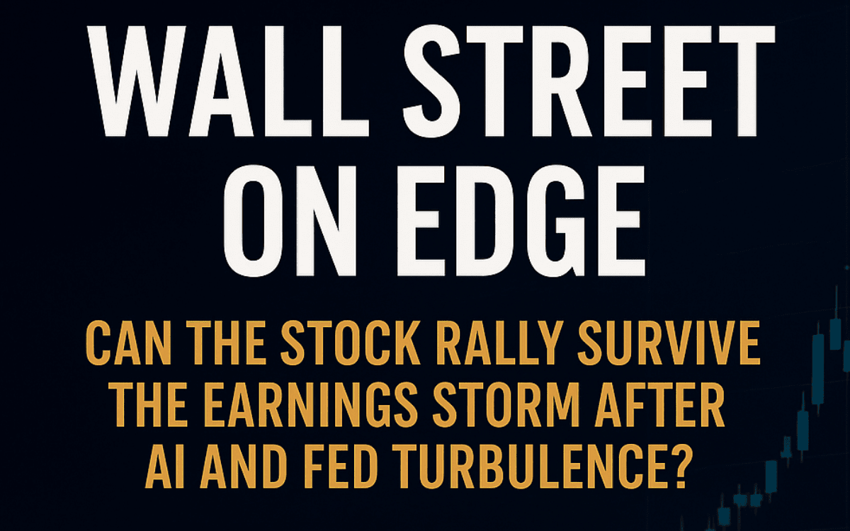 Can the Stock Rally Survive the Earnings Storm After AI and Fed Turbulence?